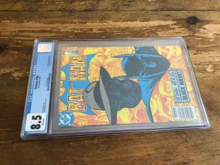 Batman 386 KEY ISSUE 1st APPEARANCE AND ORIGIN OF BLACK MASK CGC 8.  5 DC COMICS 4