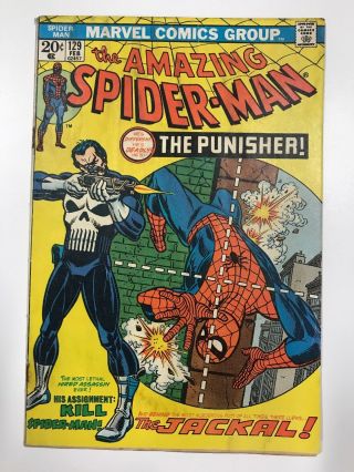 Spider - Man 129 1st Punisher & Jackal