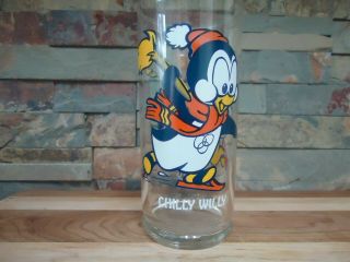Vintage Chilly Willy & Smedly Collectors Glass - Walter Lantz