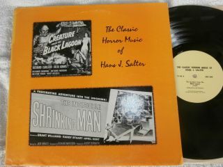 The Classic Horror Music Of Hans J.  Salter / Rare Private Press N/mint