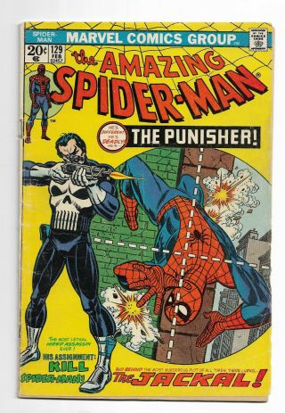 Spider - Man 129 1st Punisher