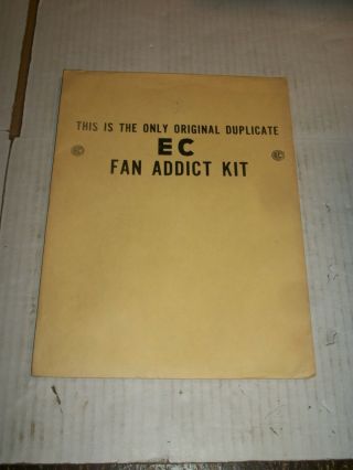 Vintage Ec Fan Addict Kit 1971 Includes Everything - 100 Complete