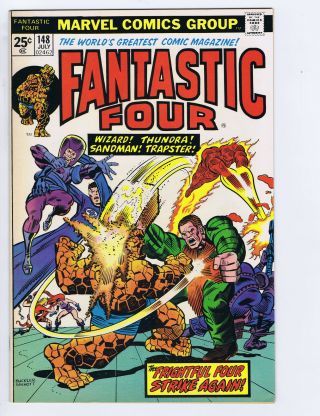 Fantastic Four 148 Marvel 1974
