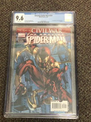 Spider - Man 529 Cgc 9.  6 - 1st Appearance Of Iron Spider.