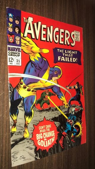 Avengers 35 - - December 1966 - - F/vf Or Better