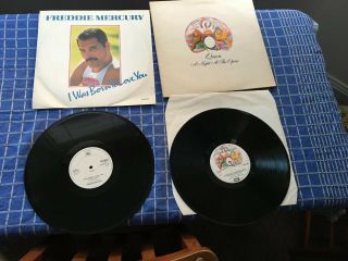 Queen A Night At The Opera Lp Album Vinyl Record Freddie Mercury 1st Press & 12