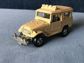 Tomy Tomica Pocket Cars Toyota Land Cruiser 2 Tan With Tan Top
