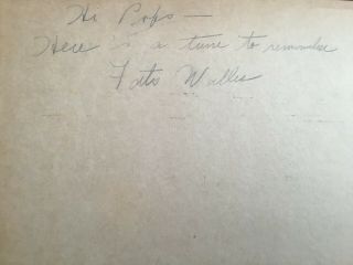 Symposium of Swing Record Box Set Signed by Fats Waller 2