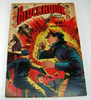 Blackhawk 76 - - Quality Comic Publication - - May 1954