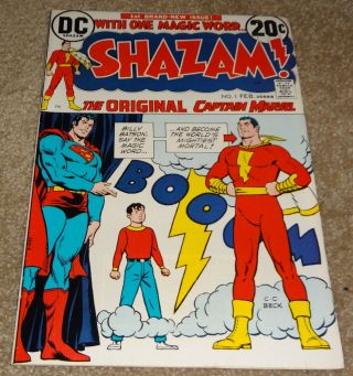 Shazam 1 1973 Dc Comics Captain Marvel 1st Appearance Bronze Age Origin 1973