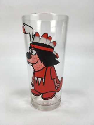 Vintage Pepsi Go - Go Gophers Drinking Glass Cup Collector Series