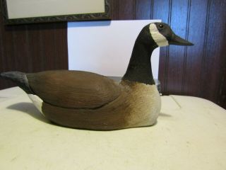 81/2 " L Wooden Carved Decoy By W.  Kreps Nicely Detailed