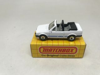 Matchbox - Mb17 - Ford - Escort Cabriolet - - - - Look - - - White