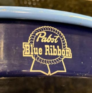 Vtg Pabst Blue Ribbon Beer Tray finest beer served.  anywhere Tray No 1023 3