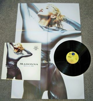 Madonna Rescue Me,  Large Poster,  12 " Limited Edition Sire W0024tw 1991 Uk - Vg,