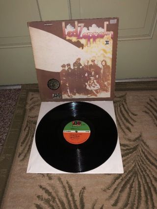 Led Zeppelin - Ii Gatefold 1969 Atlantic Sd 8236 Vg,