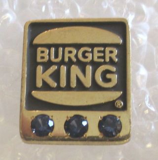 Vintage Burger King Employee / Company Service Award Pin