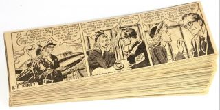 Rip Kirby (1949) - 278 Daily Comics - By Alex Raymond