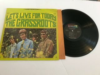 The Grassroots Lets Live For Today Record Lp Vinyl Album