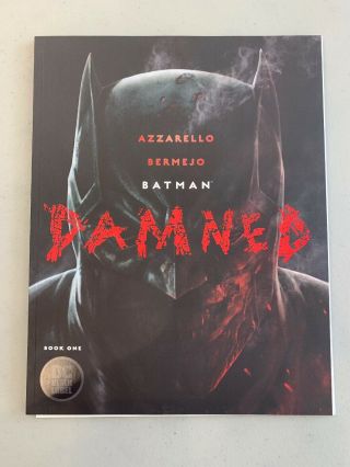 Dc Black Label Batman: Damned 1,  1st Print - Uncensored,  Vf,  /nm