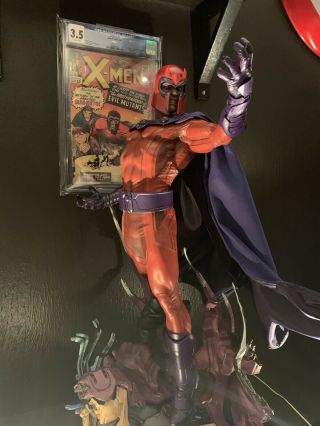 Sideshow Collectibles Magneto Maquette Collector Ed.  1/6 Statue $740 X - Men