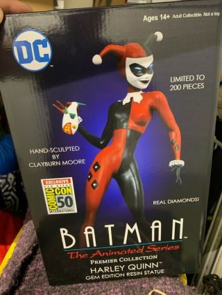 Harley Quinn Statue By Clayburn Moore - Gem Edition 35 Of 200