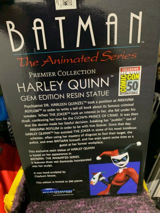 Harley Quinn Statue by Clayburn Moore - Gem Edition 35 of 200 2