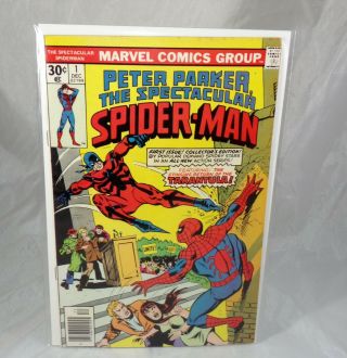 Marvel Comics 1976 Peter Parker Spectacular Spider - Man 1 Comic Book 8.  5 To 9.  0
