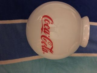 Coca Cola Ceiling Fan 44 " 1997 Coke Globe Only Glass