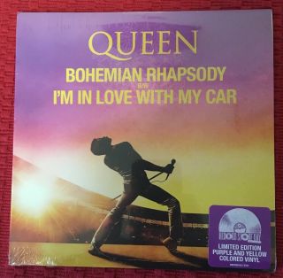 Queen Bohemian Rhapsody 7” Single Colored Vinyl Rsd 2019