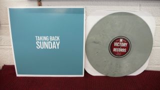Taking Back Sunday Tell All Your Friends Lp Grey Vinyl 4/2000 Victory Records