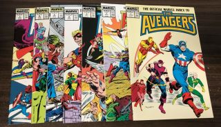 Official Marvel Index To The Avengers (1987) - - 1 2 3 4 5 6 7 - - Full Series