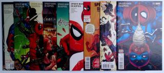 Spider - Man Deadpool 1 2 3 4 5 6 7 8 9 Kelly Mcguinness 2016 Nm 1st Prints