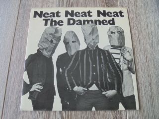 The Damned - Neat Neat Neat 1977 Uk 45 Stiff Punk/kbd