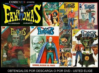 Fantomas La Amenaza Elegante - Coleccion Digital De 850 Comics