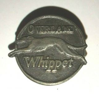 Antique Lapel Pin Willys Overland Whippet Automobile 1920s Advertising Car Auto