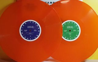 VAMPIRE WEEKEND LP x 2 Father Of The Bride ORANGE Coloured Vinyl Limited 4