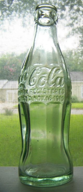 Cambridge Ohio Oh Embossed 1915 Hobbleskirt Coca Cola Bottle Rated Rare In Book