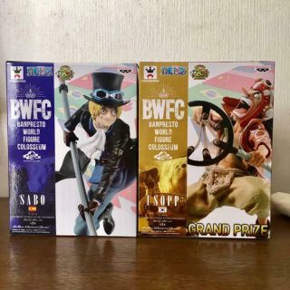 One Piece Banpresto World Figure Colosseum 2 Vol.  7 Usopp Sabo Set Of 2 Bwfc