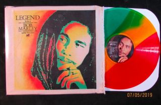 Bob Marley And The Wailers Legend/best Of 2014 Colored Vinyl Bag Reggae Rsd Lp