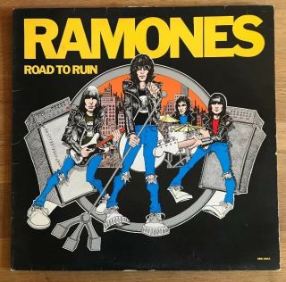 Ramones - Road To Ruin - Vinyl Lp Uk 1st Press