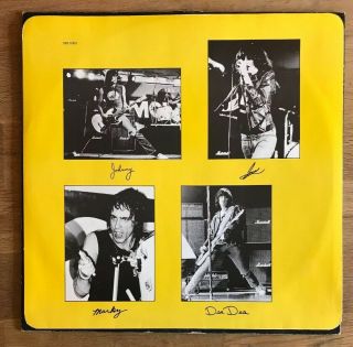 Ramones - Road to Ruin - Vinyl LP UK 1st Press 3