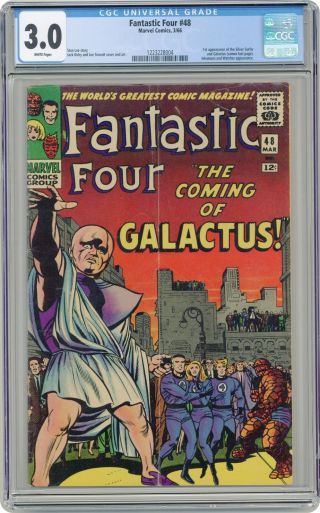 Fantastic Four (1st Series) 48 1966 Cgc 3.  0 1223228004