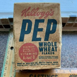 Vintage Kelloggs Pep Cereal Very Rare Discontinued In 70 