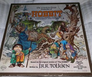 The Hobbit Soundtrack Deluxe 2 Record Box Set Special Edition Booklet