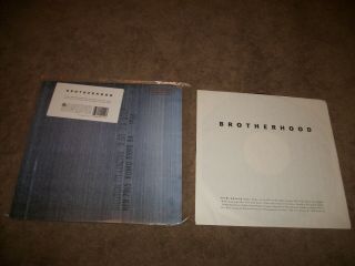 Order Brotherhood 1986 Qwest Lp Joy Division 9255111 Rare Nm Vinyl Promo