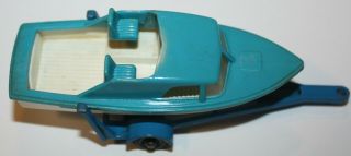Matchbox Lesney 9 Boat And Trailer