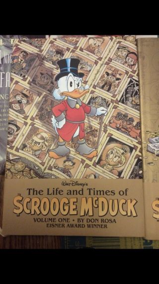 The Life And Times Of Scrooge Mcduck Volume 1 & 2 Hardcover Boom Studios