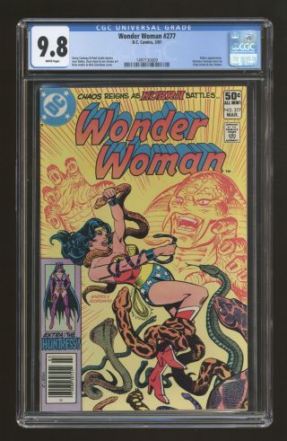 Wonder Woman (1st Series Dc) 277 1981 Cgc 9.  8 1497130009