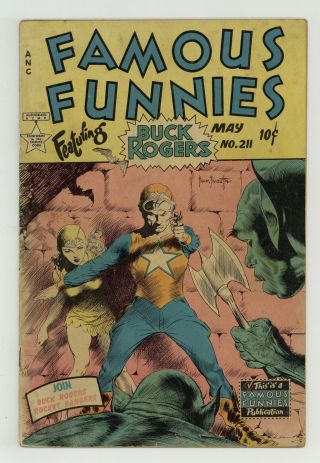 Famous Funnies 211 1954 Gd,  2.  5